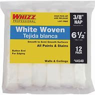 Whizz White Woven 6.5 3/8 nap 12pk