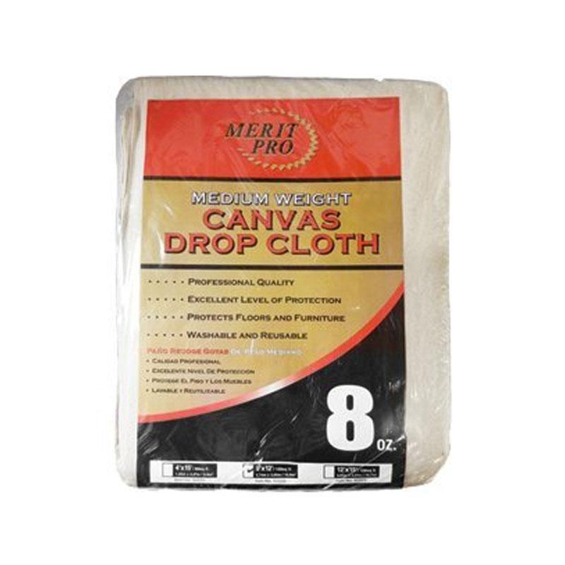 Merit pro 8oz. canvas drop cloth-Exeter Paint Stores