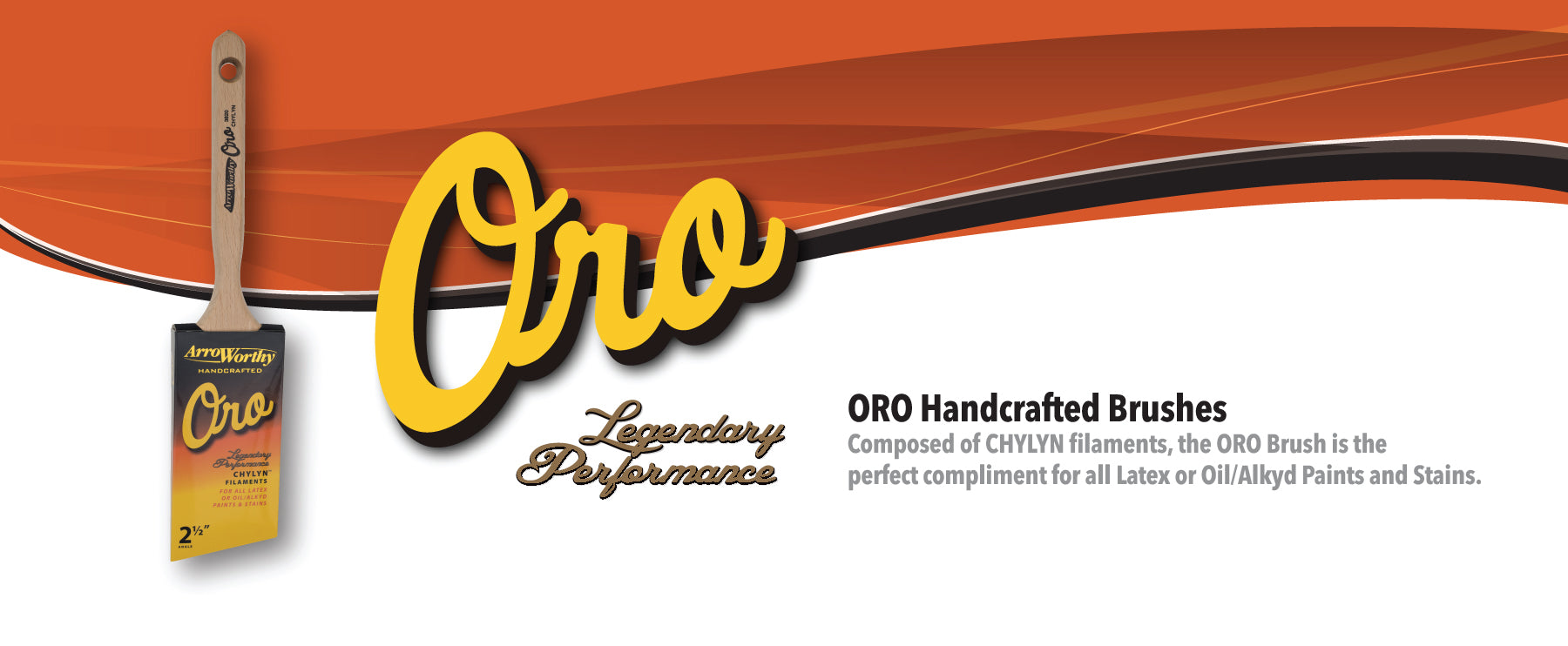 Arroworthy Oro Brush-Exeter Paint Stores