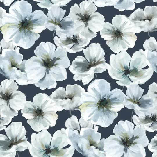 Hawthorn Blossom Peel & Stick Wallpaper