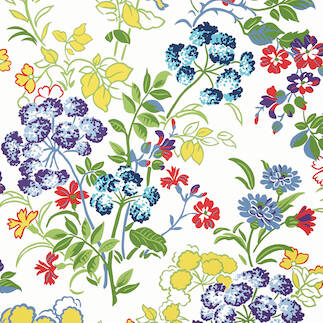 Thibaut Spring Garden Wallpaper (Double Roll)