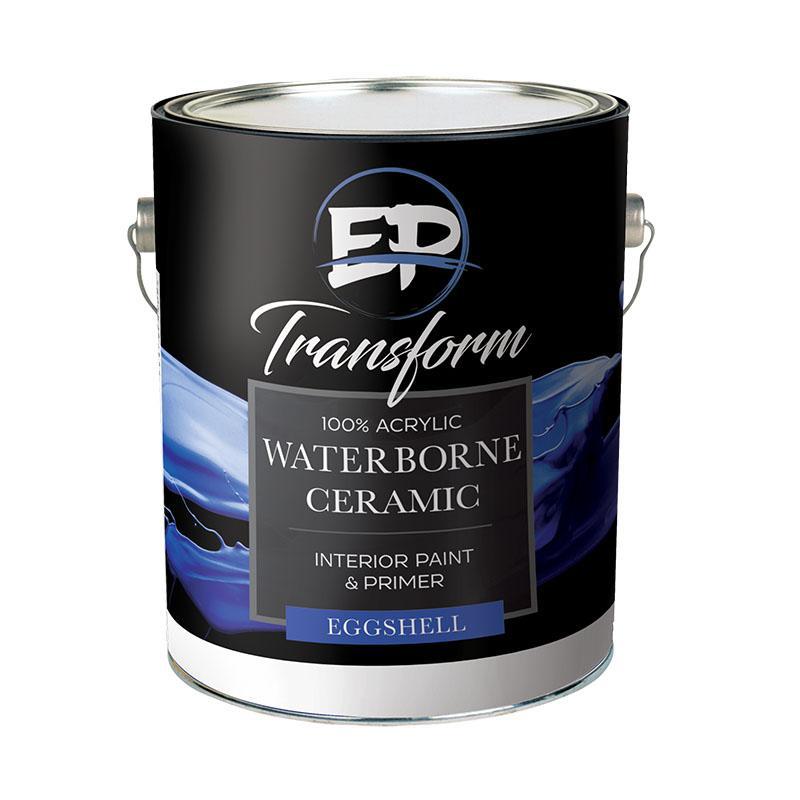 Premium Interior Paint & Primer Transform I Ceramic Eggshell Paint "NEVER TOUCH UP YOUR WALLS AGAIN"-Exeter Paint Stores