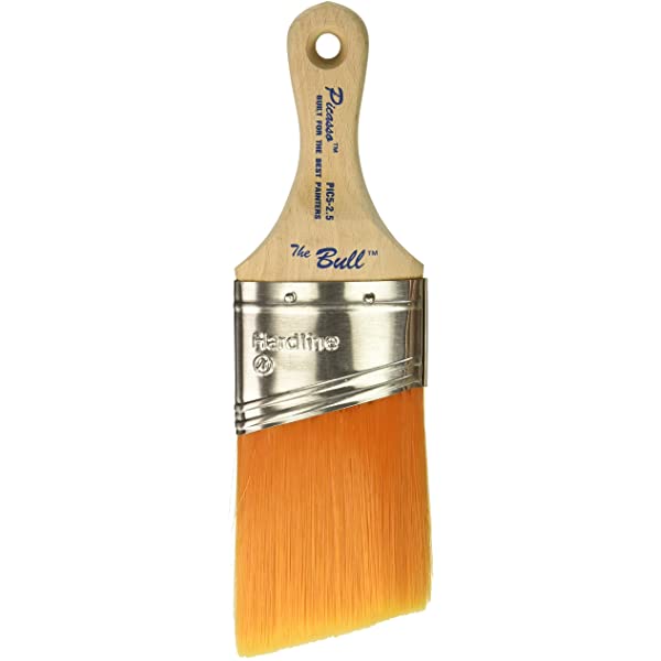 Picasso bull short handle angled brush 2” 00842-Exeter Paint Stores