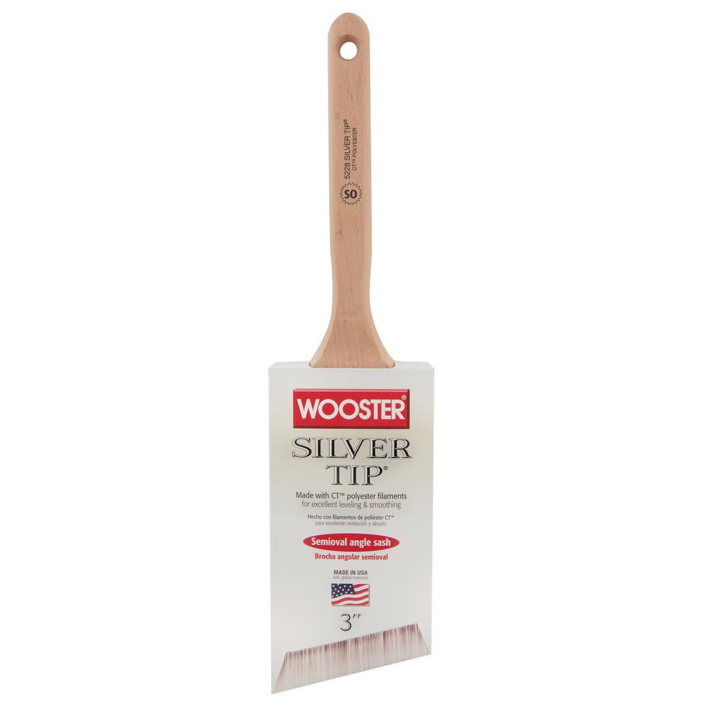Wooster silver tip angled brush-Exeter Paint Stores