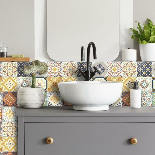 RoomMates Peel & Stick Backsplash Tiles-Exeter Paint Stores