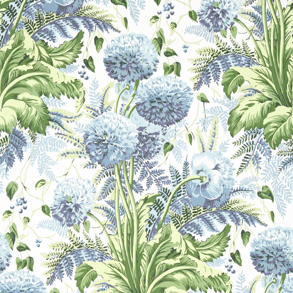 Devon Dahlia Wallpaper (Double Roll)