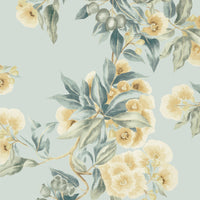 Devon Camellia Garden Wallpaper (Double Roll)