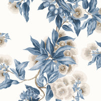 Devon Camellia Garden Wallpaper (Double Roll)