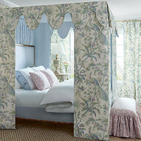 Bristol Peacock Toile Wallpaper