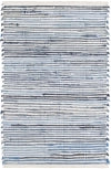 Dash & Albert Denim Rag Ribbed Handwoven Cotton Rug