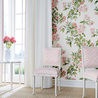 Devon Camellia Garden Wallpaper (Double Roll)