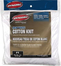 Dynamic New White Cotton Knit Wiping Cloth 1 LB
