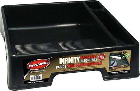 Dynamic 20159 3.7qt (3.5l) Pro Series Floor Tray w/Side Pockets