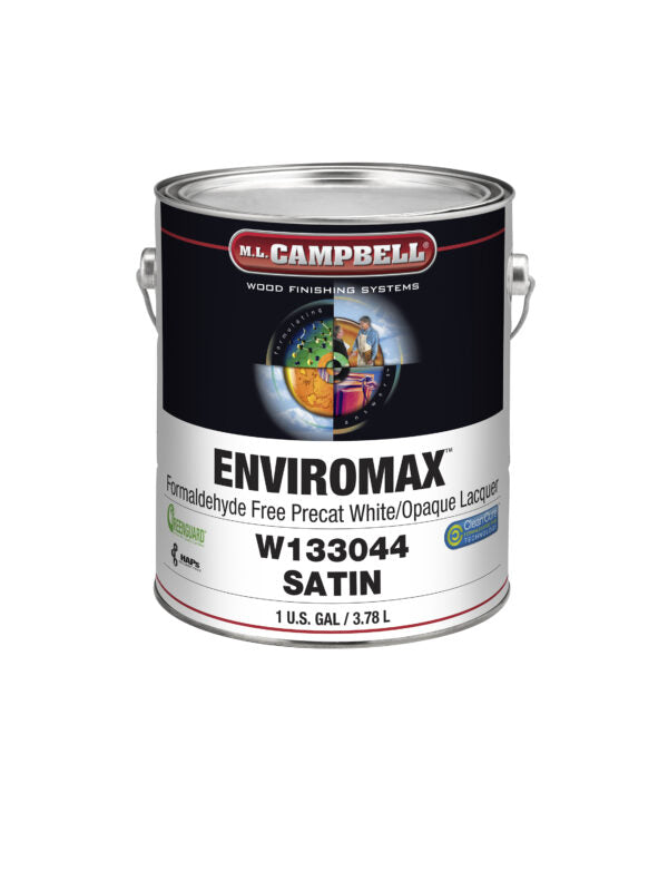 M.L. Campbell EnviroMax Form Free Pre-Cat Lacquer Satin White/Opaque