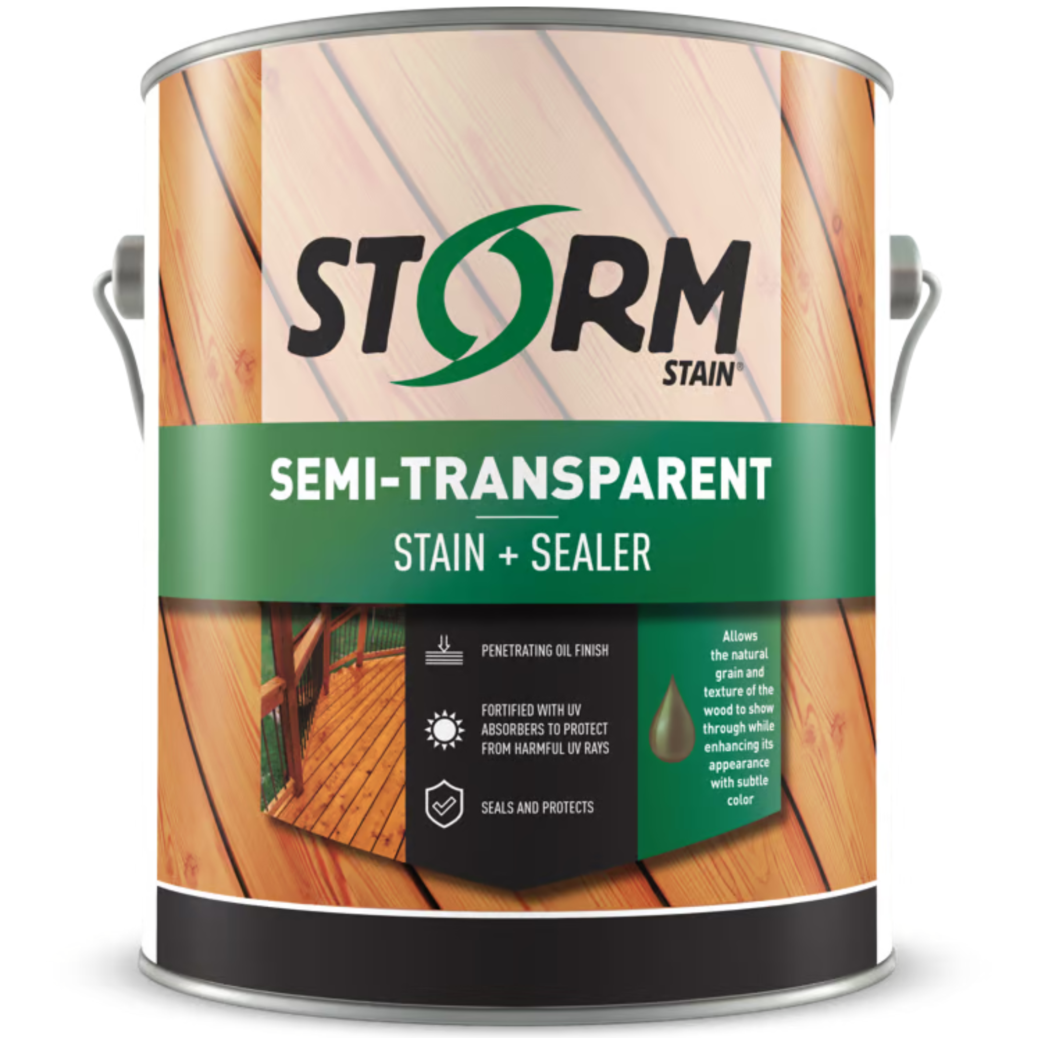 Premium Exterior Semi Transparent Oil Stain