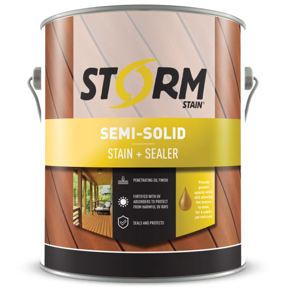 Premium Exterior Storm Semi Solid Stain