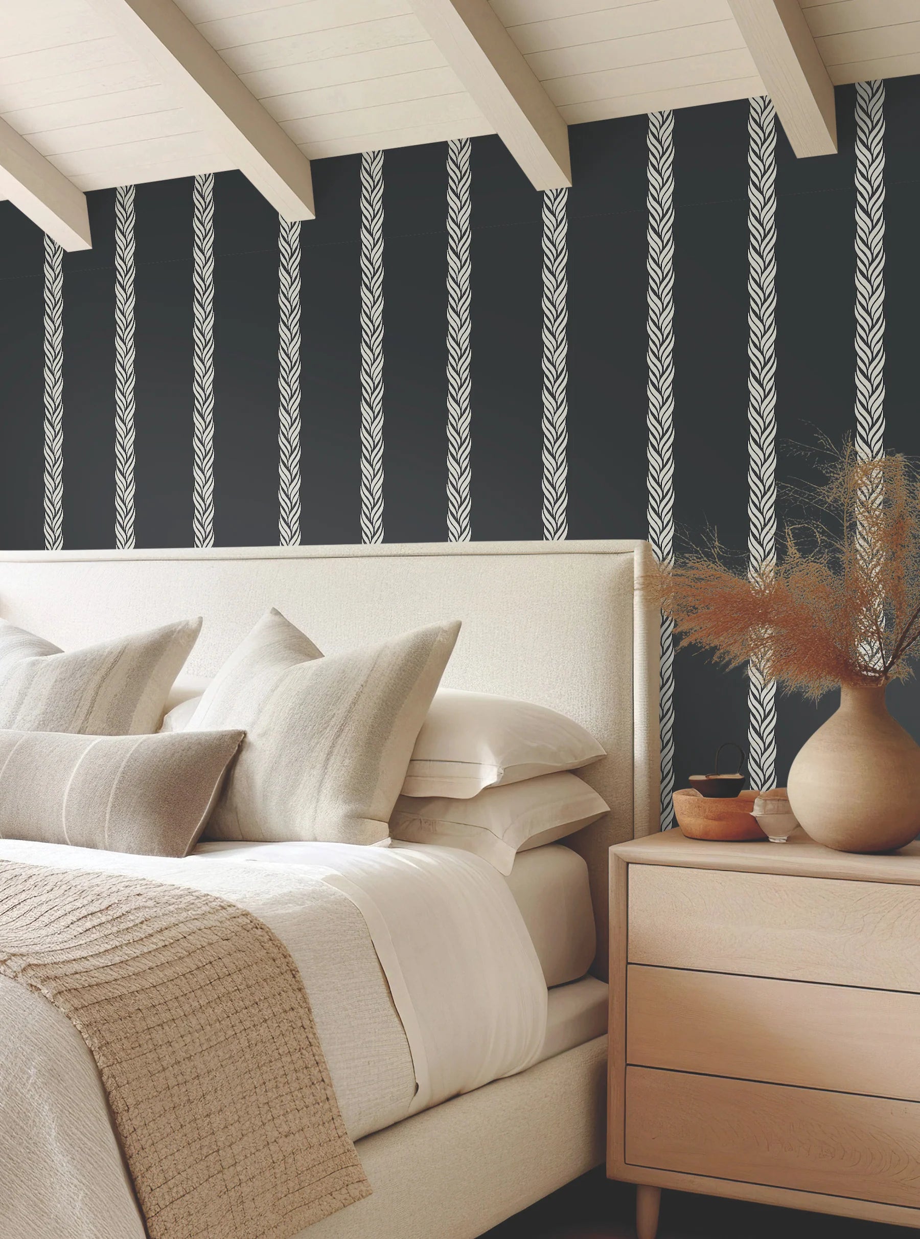 Braided Stripe Wallpaper