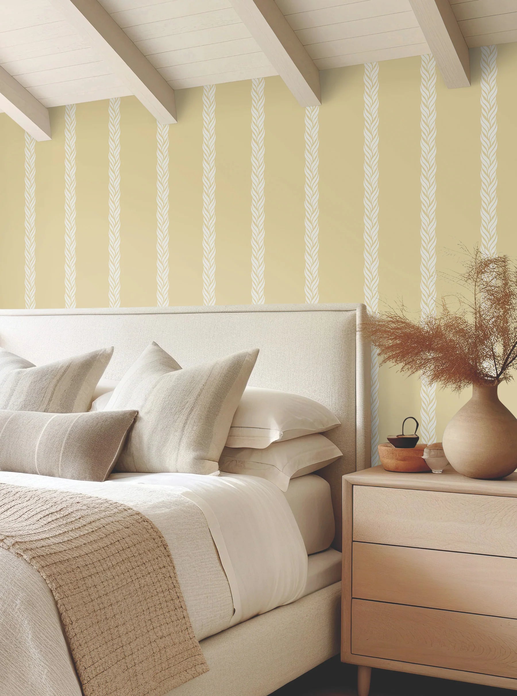 Braided Stripe Wallpaper