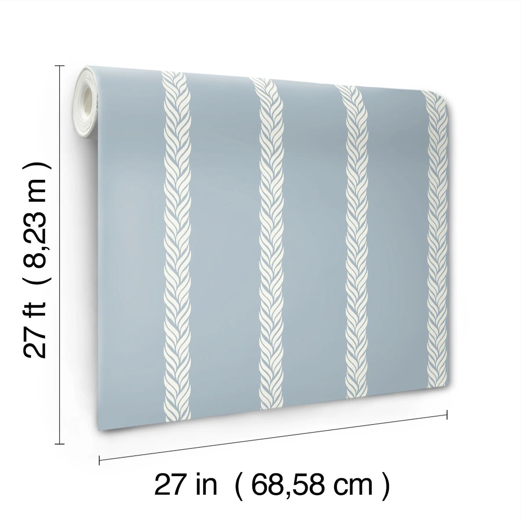 Braided Stripe Wallpaper