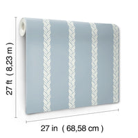 Braided Stripe Wallpaper (Double Roll)