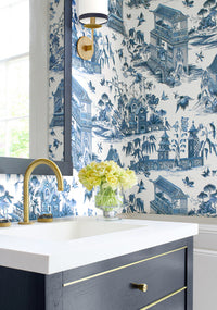 Thibaut Grand Palace Wallpaper (Double Roll)