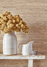 Grasscloth Resource 5 Sutton Stripe Wallpaper (Double Roll)