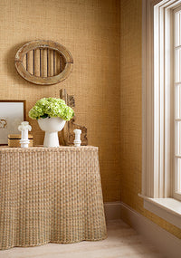 Grasscloth Resource 6 LAUDERDALE Wallpaper (Double Roll)