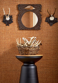 Grasscloth Resource 6 LAUDERDALE Wallpaper (Double Roll)