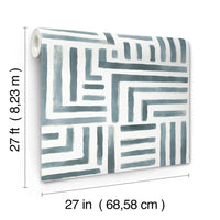 Painterly Labyrinth Wallpaper