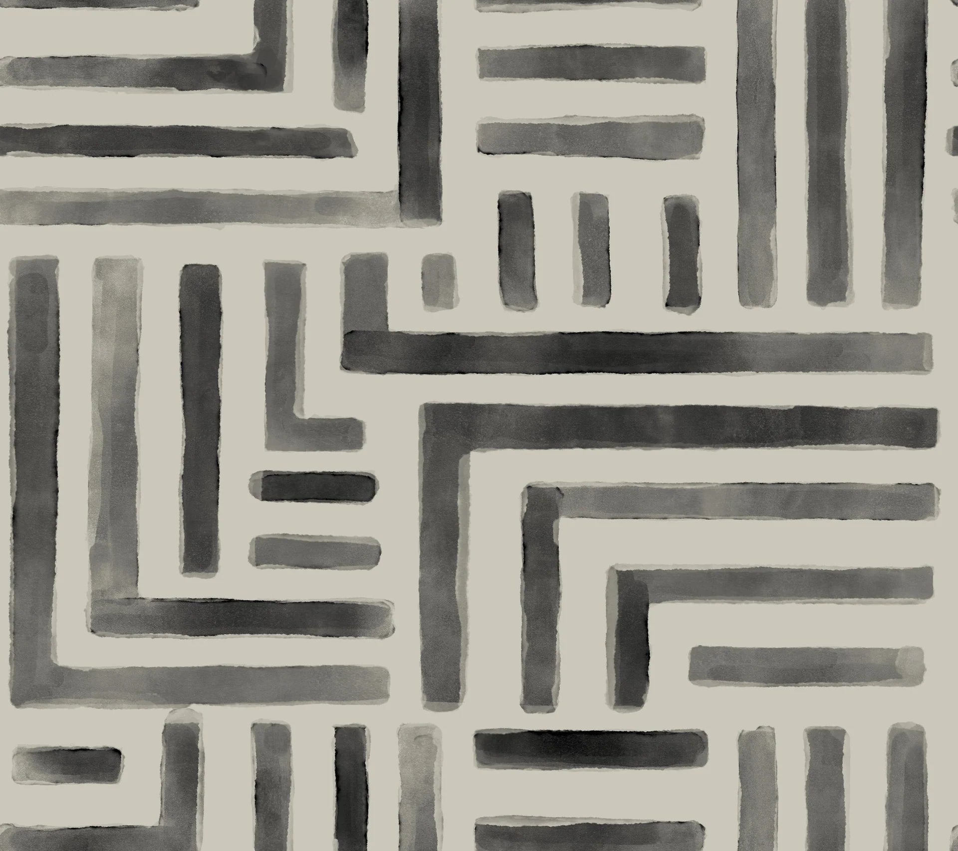 Painterly Labyrinth Wallpaper