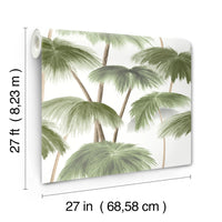 Plein Air Palms Wallpaper (Double Roll)