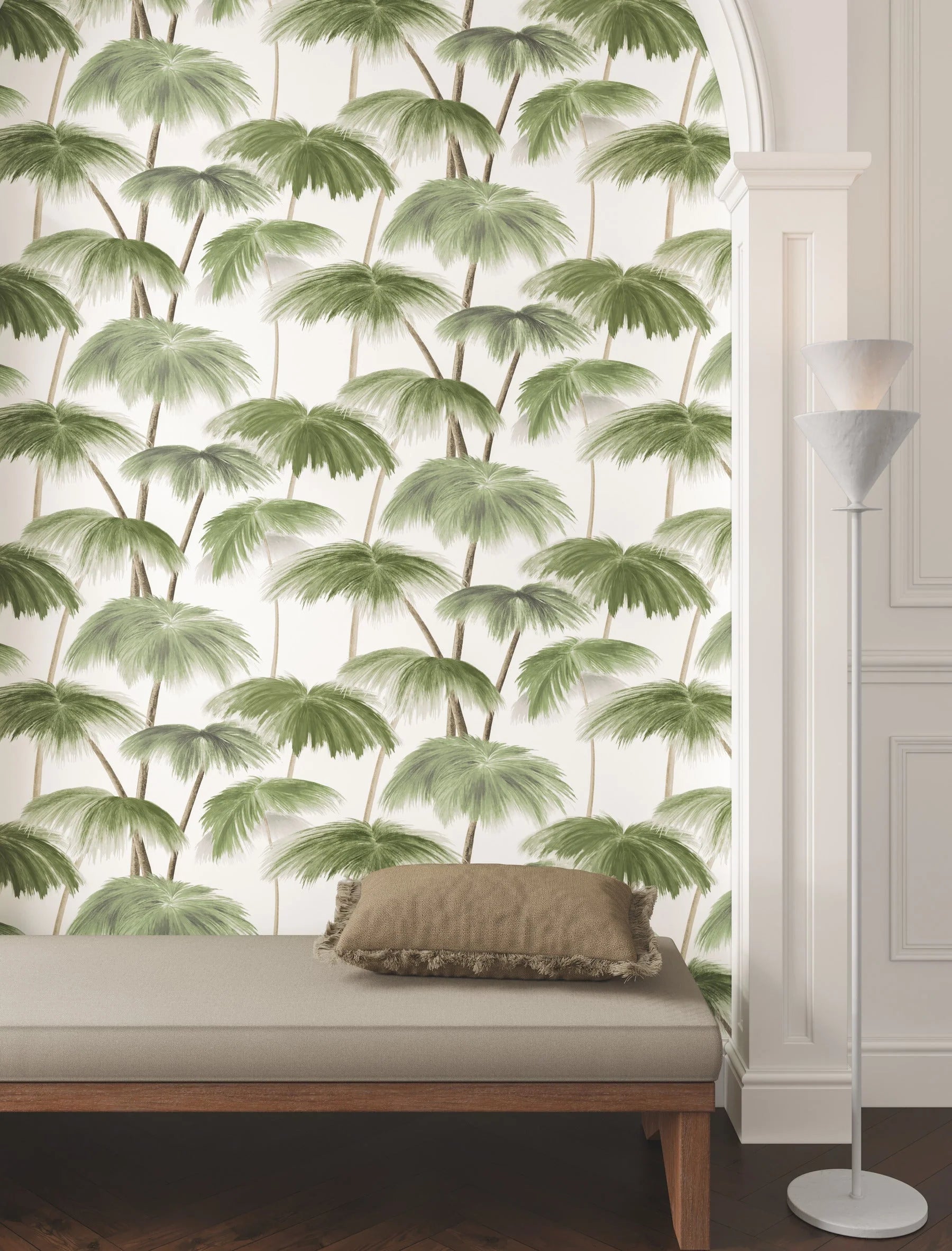 Plein Air Palms Wallpaper