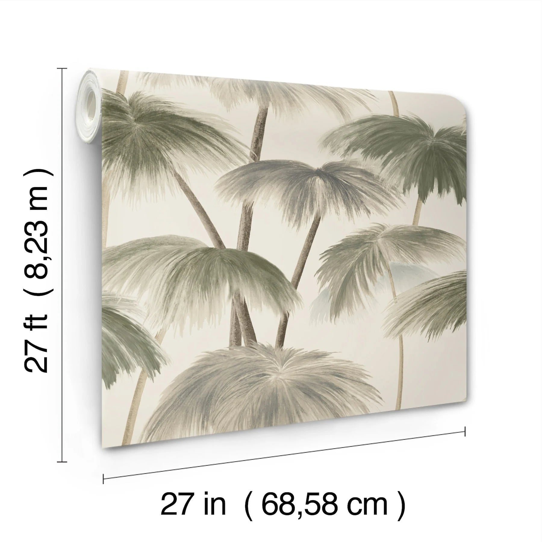 Plein Air Palms Wallpaper