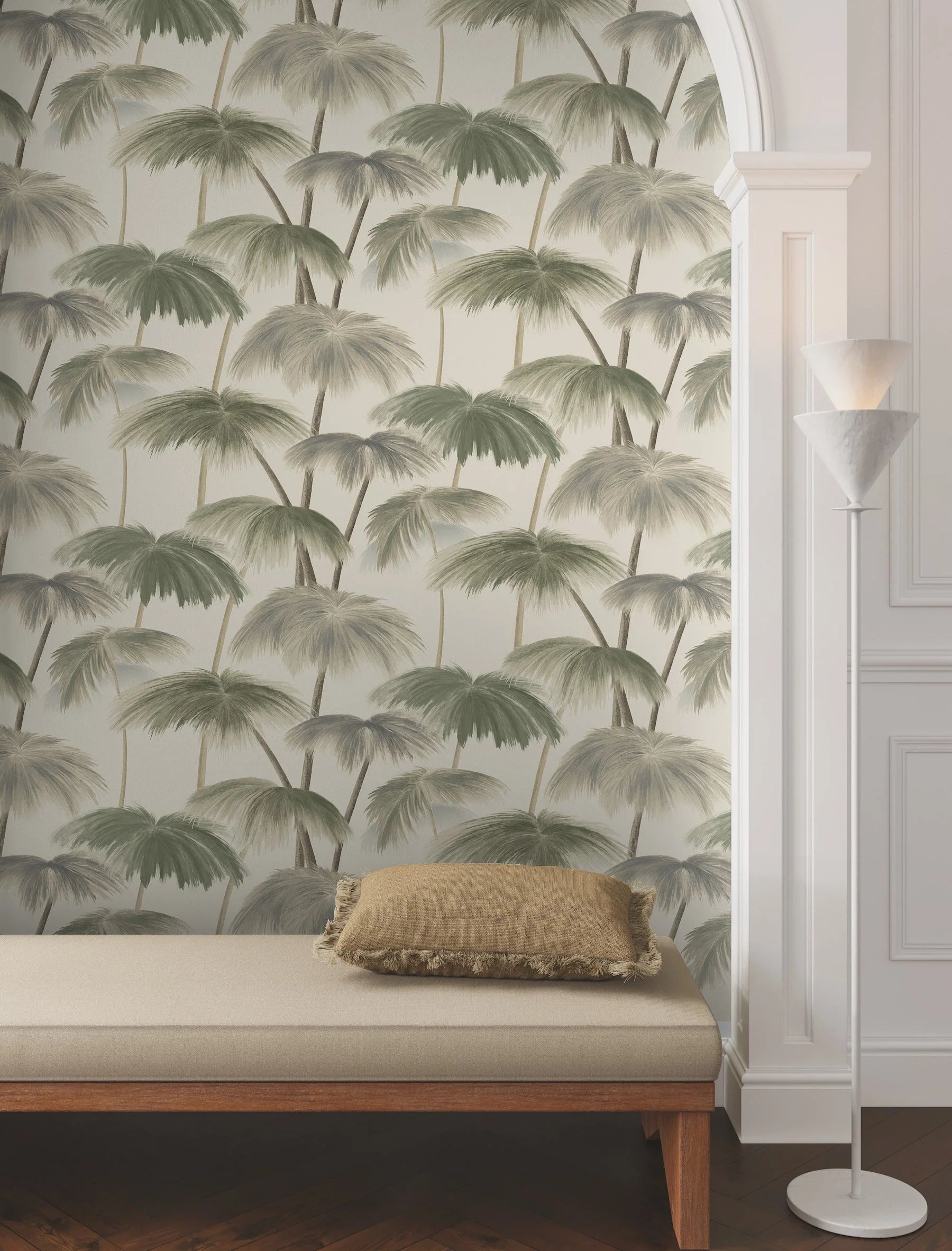 Plein Air Palms Wallpaper