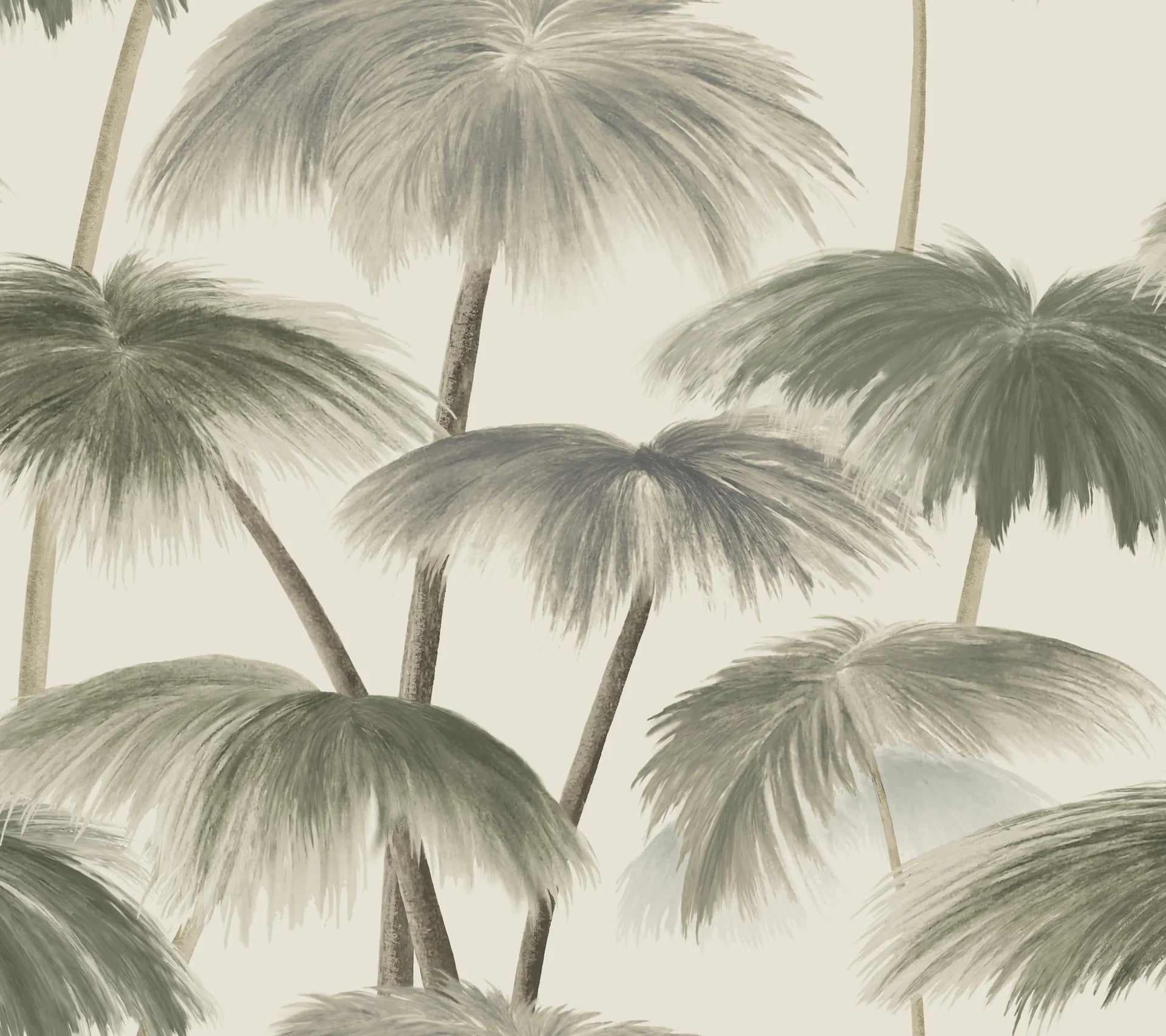 Plein Air Palms Wallpaper