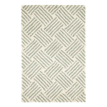 DASH & ALBERT LAYERS HOOKED WOOL RUG