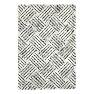 DASH & ALBERT LAYERS HOOKED WOOL RUG