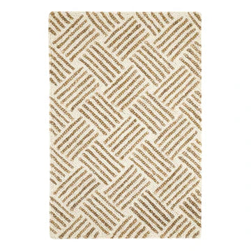 DASH & ALBERT LAYERS HOOKED WOOL RUG