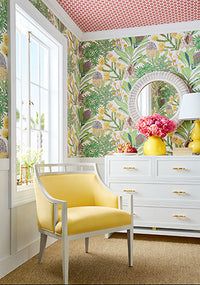 Palm Grove Protea Wallpaper (Double Roll)
