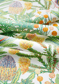 Palm Grove Protea Wallpaper (Double Roll)
