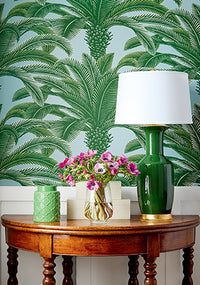 Palm Grove Queen Palm Wallpaper (Double Roll)