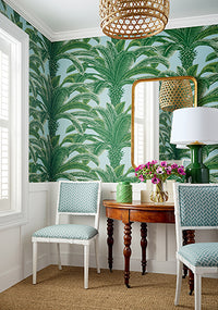 Palm Grove Queen Palm Wallpaper (Double Roll)