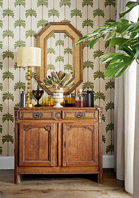 Palm Grove Sunset Boulevard Wallpaper (Double Roll)