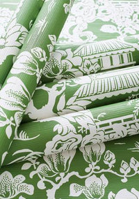 Pavilion Japanese Garden Wallpaper (Double Roll)