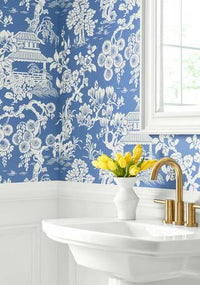 Pavilion Japanese Garden Wallpaper (Double Roll)