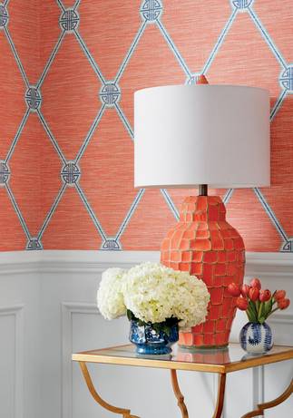 Pavilion Turnberry Trellis Wallpaper