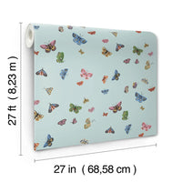 Butterfly House Wallpaper