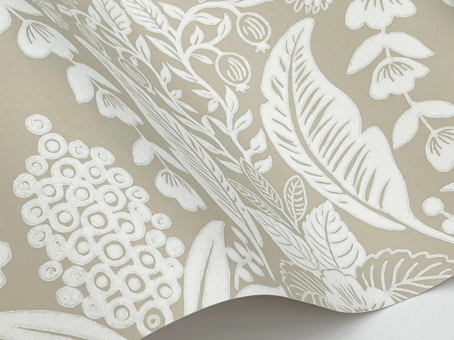 Pineapple Damask Wallpaper