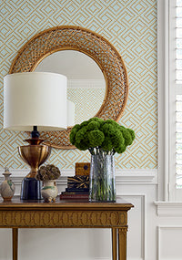 Sojourn French Lattice Wallpaper