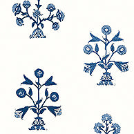 Ceylon Indian Flower Wallpaper (Double Roll)